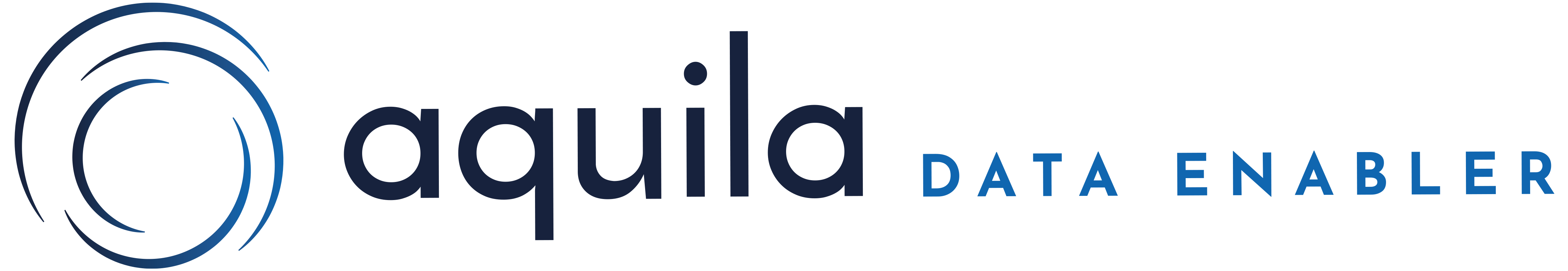 Logo adherent AQUILA DATA ENABLER
