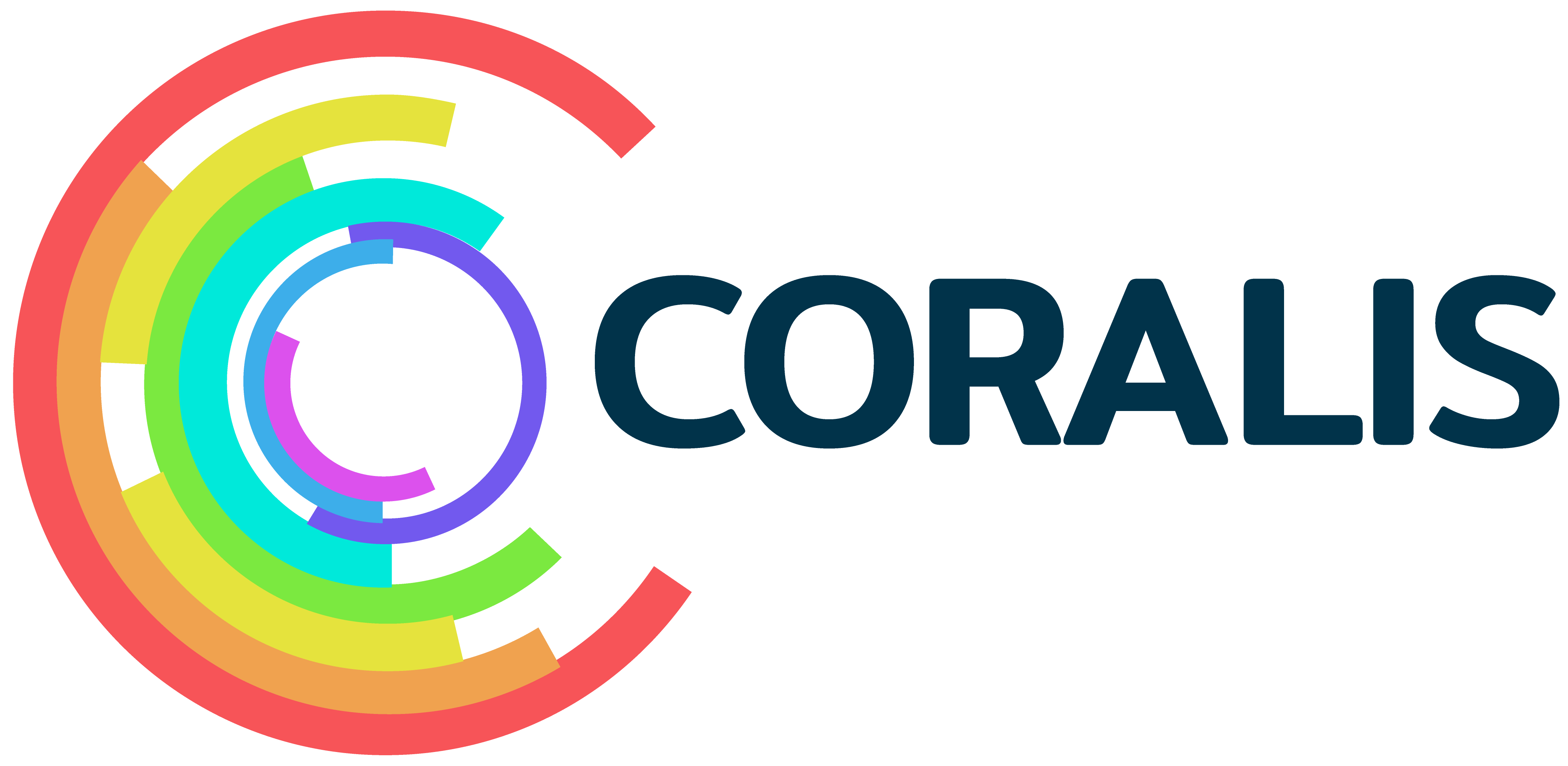 Logo adherent CORALIS