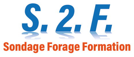 Logo adherent S. 2. F. Sondage Forage Formation