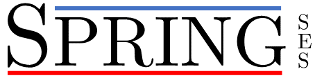 Logo adherent Spring SES