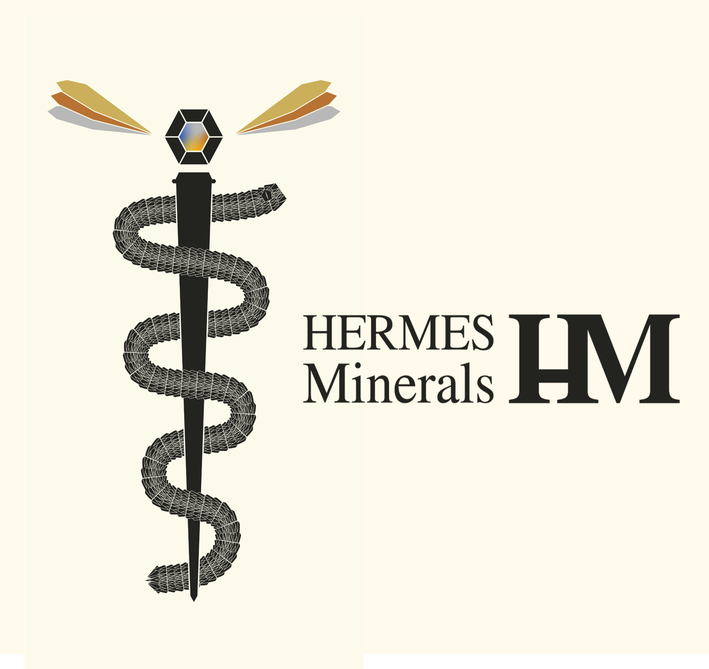 Logo adherent HERMES Minerals